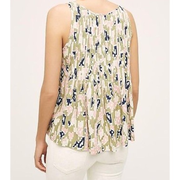 Maeve Saona Boho Swing Tank by Anthro Size 0 EUC - Picture 3 of 5